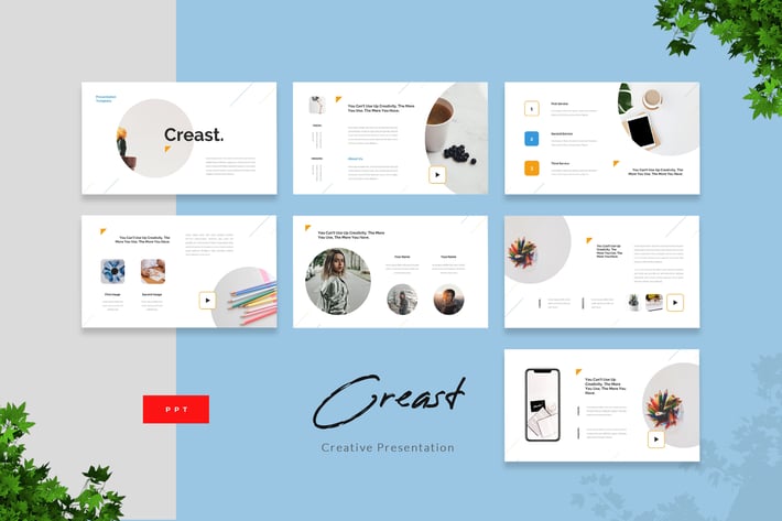 Creast - Creative Powerpoint Presentation Template