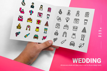 Wedding - Icons