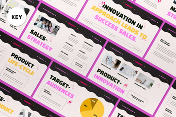 Cream Creative Sales Strategy Plan Keynote