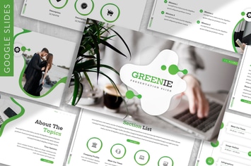 Greenie - Business Google Slide Template