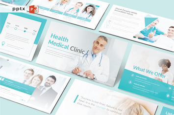 HEALTH MEDICAL CLINIC - Powerpoint  V254