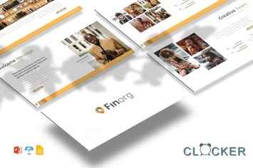 Finorg - Creative Slides PPTX / GSlides / Key