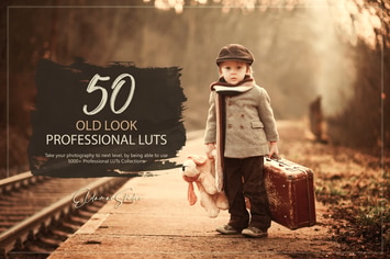 50 Old Look LUTs Pack