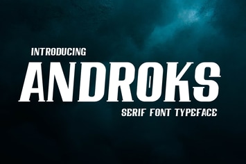 Androks - Serif Font