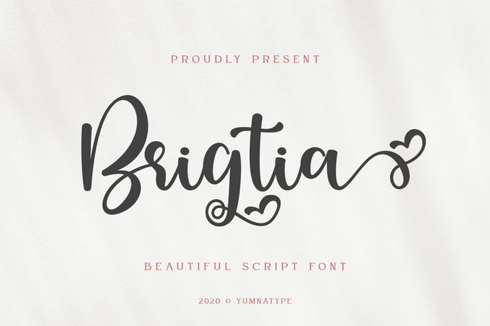Brigtia Script Font