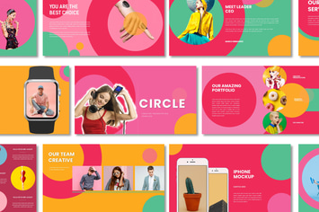 Circle Creative Google Slides