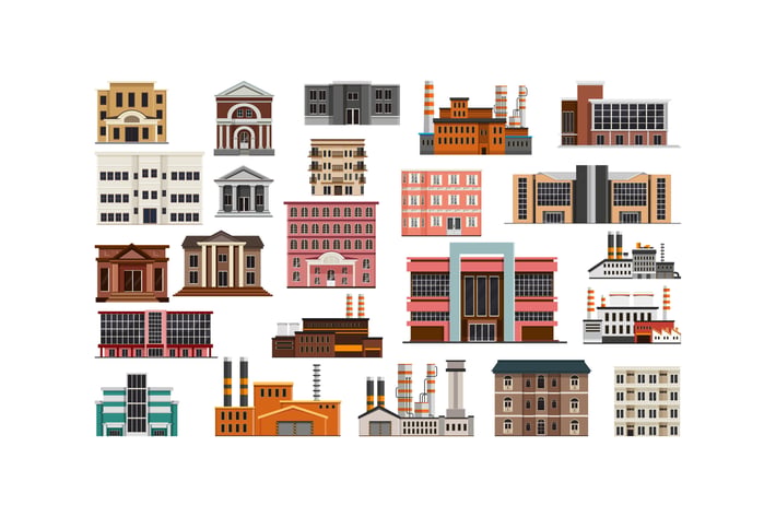 Commercial Building Objects