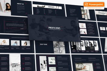 Proficient - Pitch Deck PowerPoint Template
