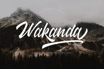 Wakanda Script Business Font