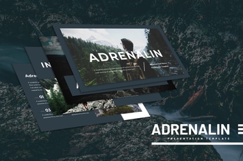 Adrenalin Adventure And Nature Powerpoint Template