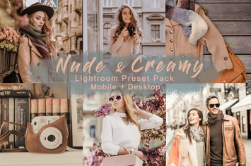 Nude & Creamy | Lightroom Presets Mobile+Desktop