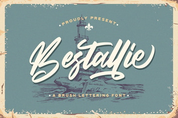 Bestallie - Bold Script Font