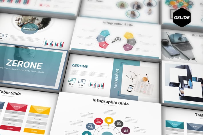Zerone - Google Slide Template