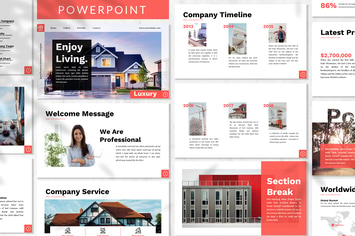Luxury - Property Business Powerpoint Template