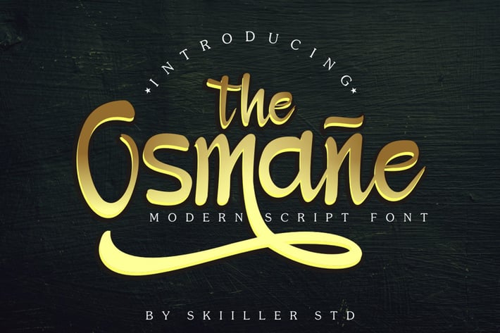 Osmane Script Font