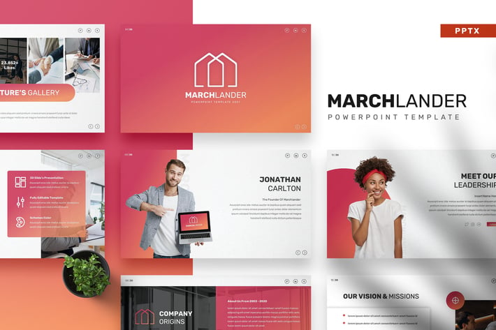 Marchlander Powerpoint Presentation Template