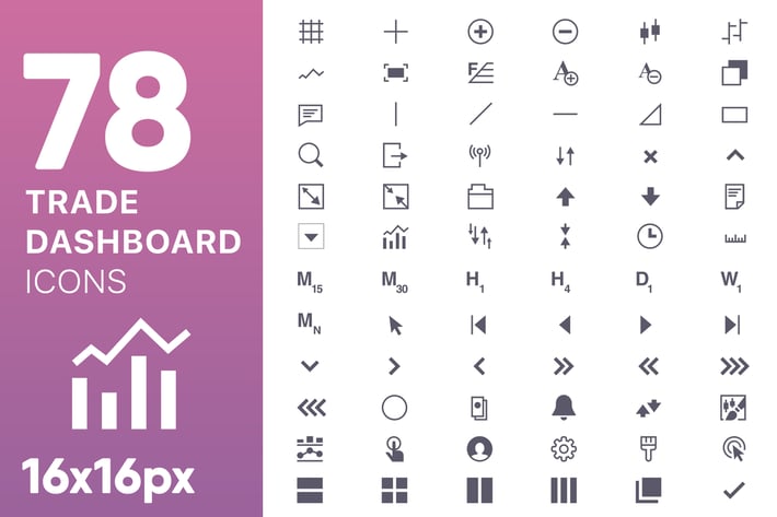 Trade and Dashboard Icons