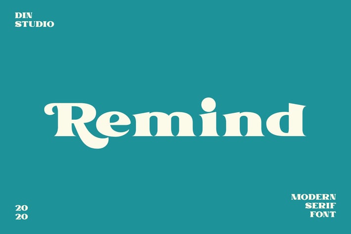 Remind-Modern Serif Font