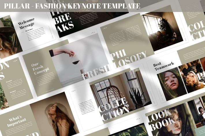 Pillar - Fashion Keynote Template
