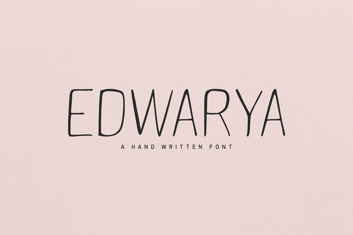 Edwarya Sans Serif Font