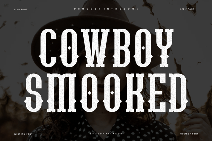 Cowboy Smooked - Western Font