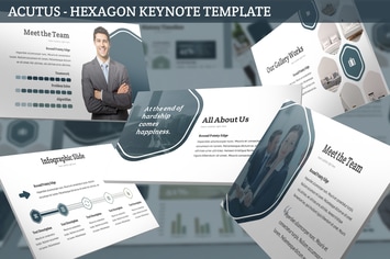 Acutus - Hexagon Keynote Template