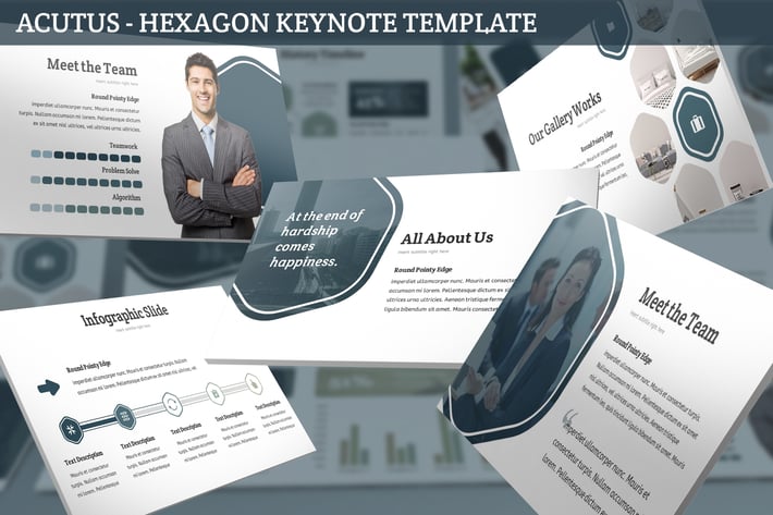 Acutus - Hexagon Keynote Template