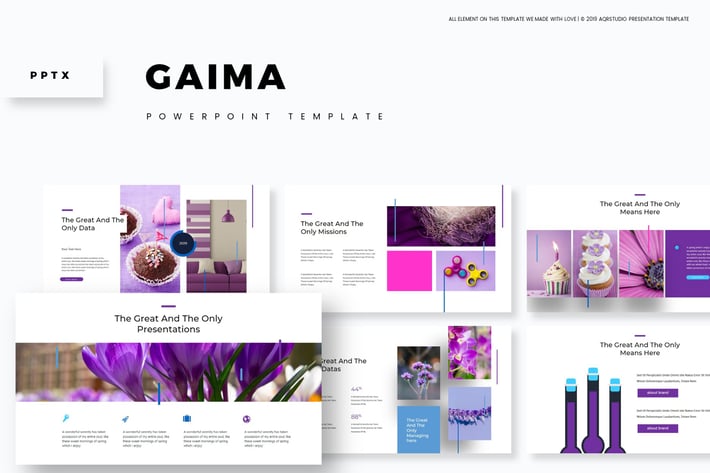 Gaima - Powerpoint Template