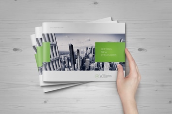 Landscape Brochure Mock-Up Set