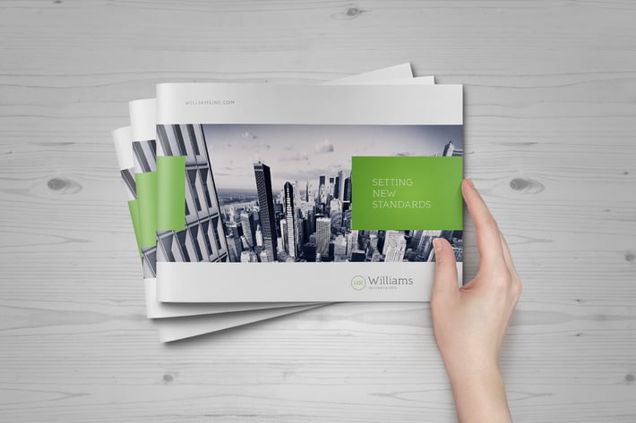 Landscape Brochure Mock-Up Set