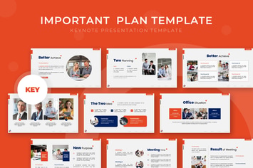 Important Plan - Keynote Template