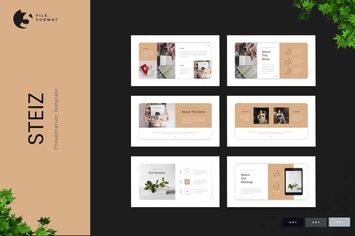 Steiz - Bookstore Presentation Template