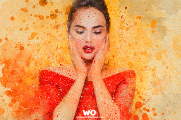 WO Watercolor Photoshop Action