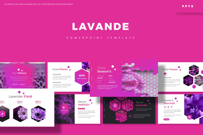 Lavande - Powerpoint Template