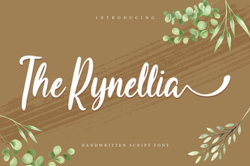The Rynellia | Handwritten Script Font