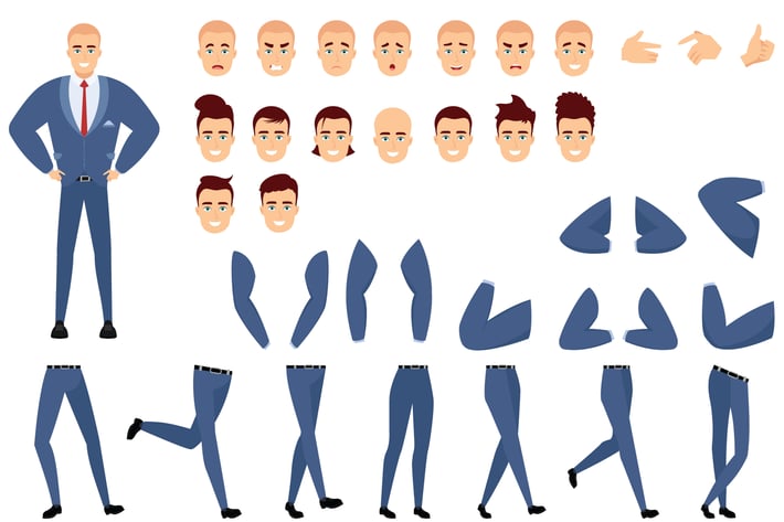 Businessman - Character Set (vol.2)