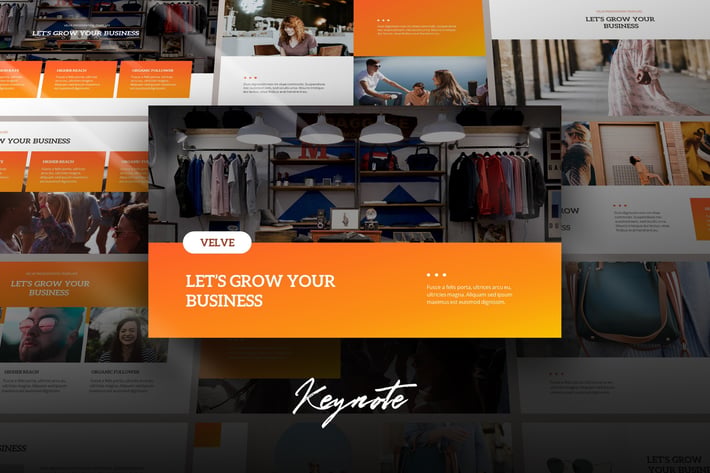 Velve - Modern Keynote Template