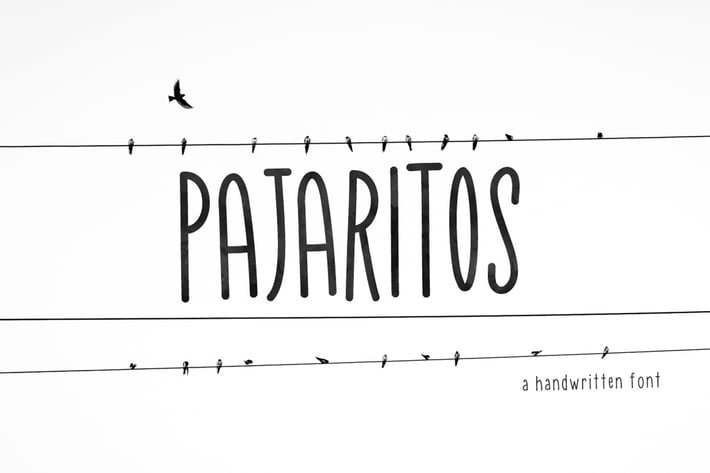 Pajaritos Handwritten Font