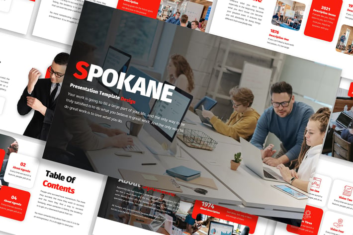 Spokane - Business Template Prensentation