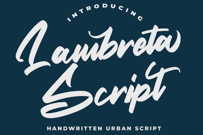 Lambreta Script Font