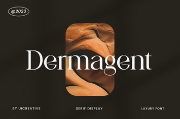 Dermagent Serif Display Font