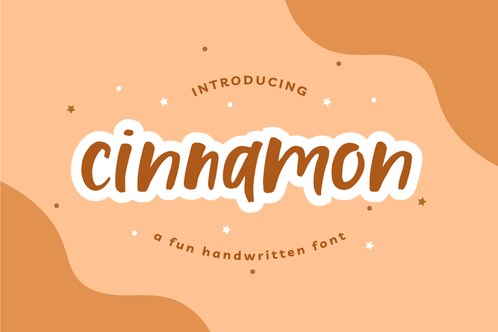 Cinnamon Handwritten Font