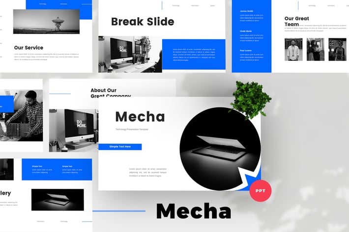 Creative Technology PowerPoint Template