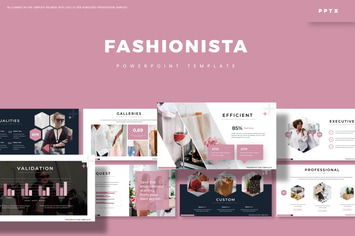 Fashionista - Powerpoint Template