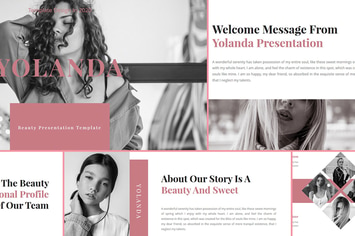 Yolanda – Beauty Keynote Template