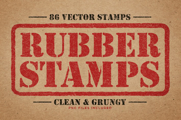 Rubber Stamps Vector Pack Volume 2