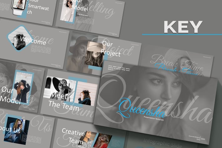 QUEENSHA - Keynote Template