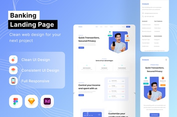 Banking Landing Page