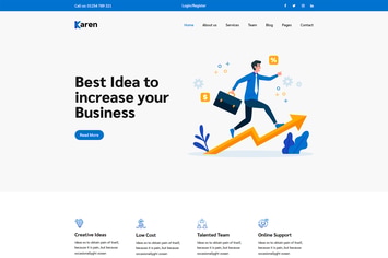 Karen – Corporate Business Bootstrap 5 Template