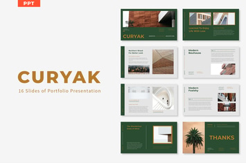 CURYAK - Portfolio Presentation Template